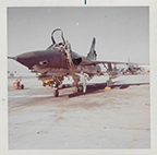 Jim DeVoss with plane