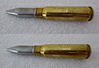 engraved bullet